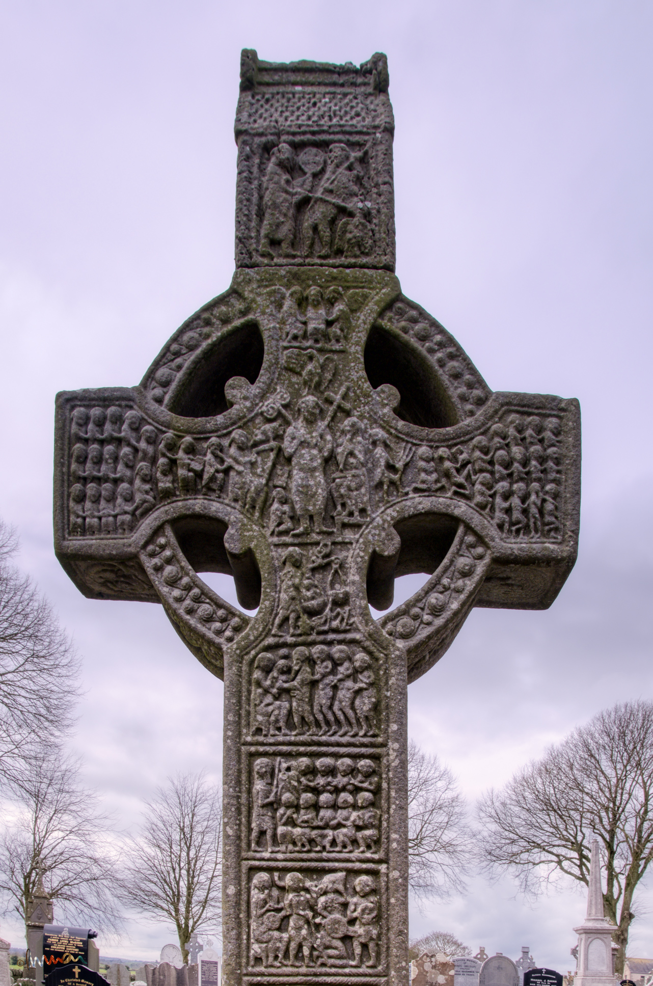Monasterboice: Muiredach's Cross: East Face