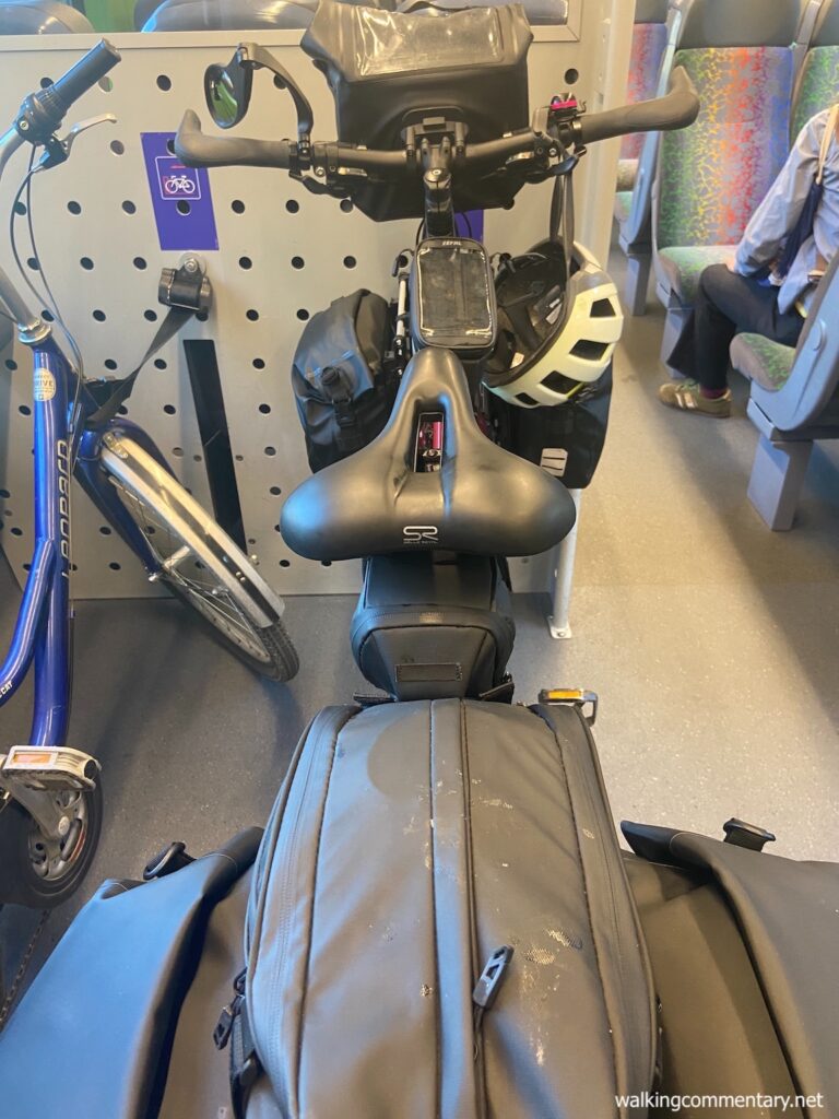 bike on the train