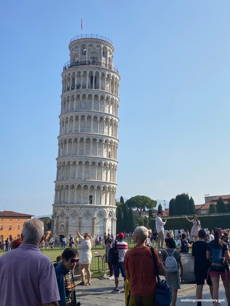Day 24: Pisa to Certaldo - the leaning tower of Pisa