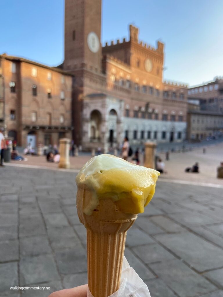 Ice cream in the square