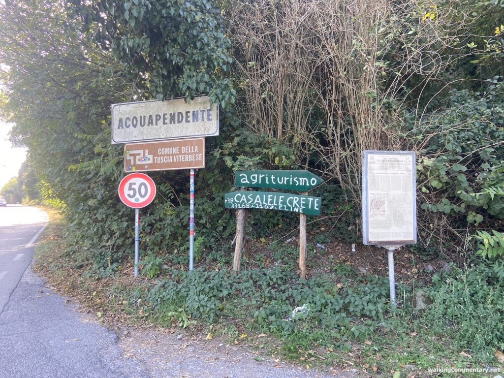 various road signs